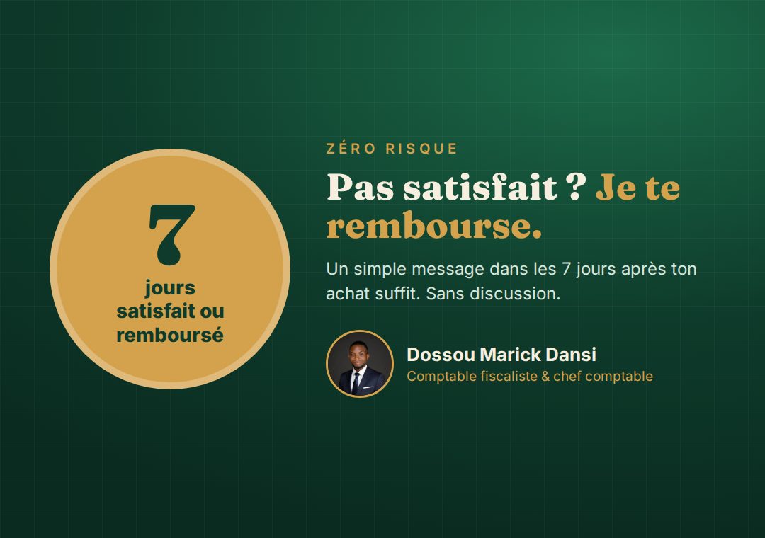 Garantie satisfait ou remboursé 7 jours